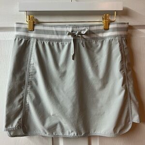 Athleta Light Gray Skort
